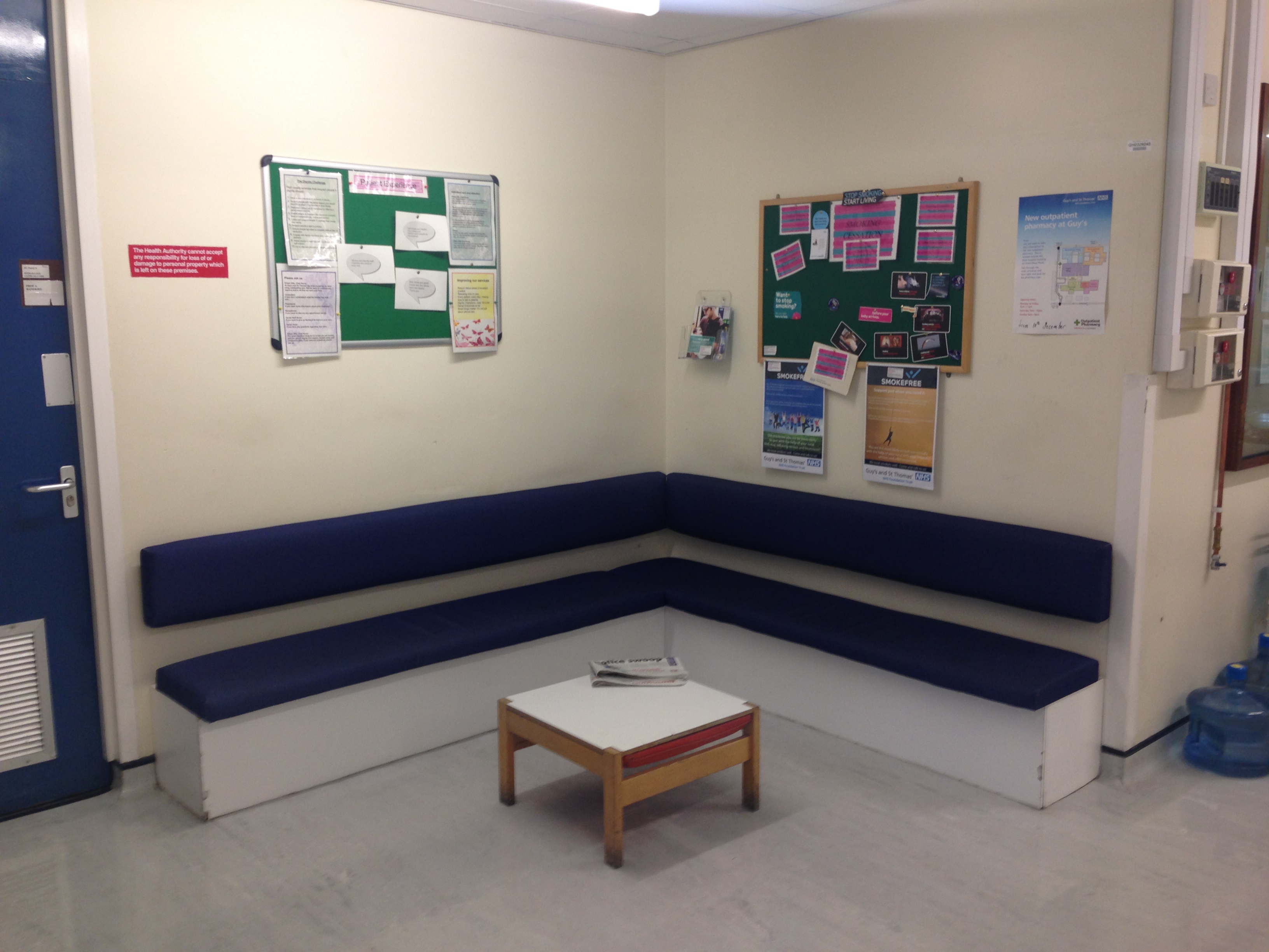 3 - Small waiting area before corridor