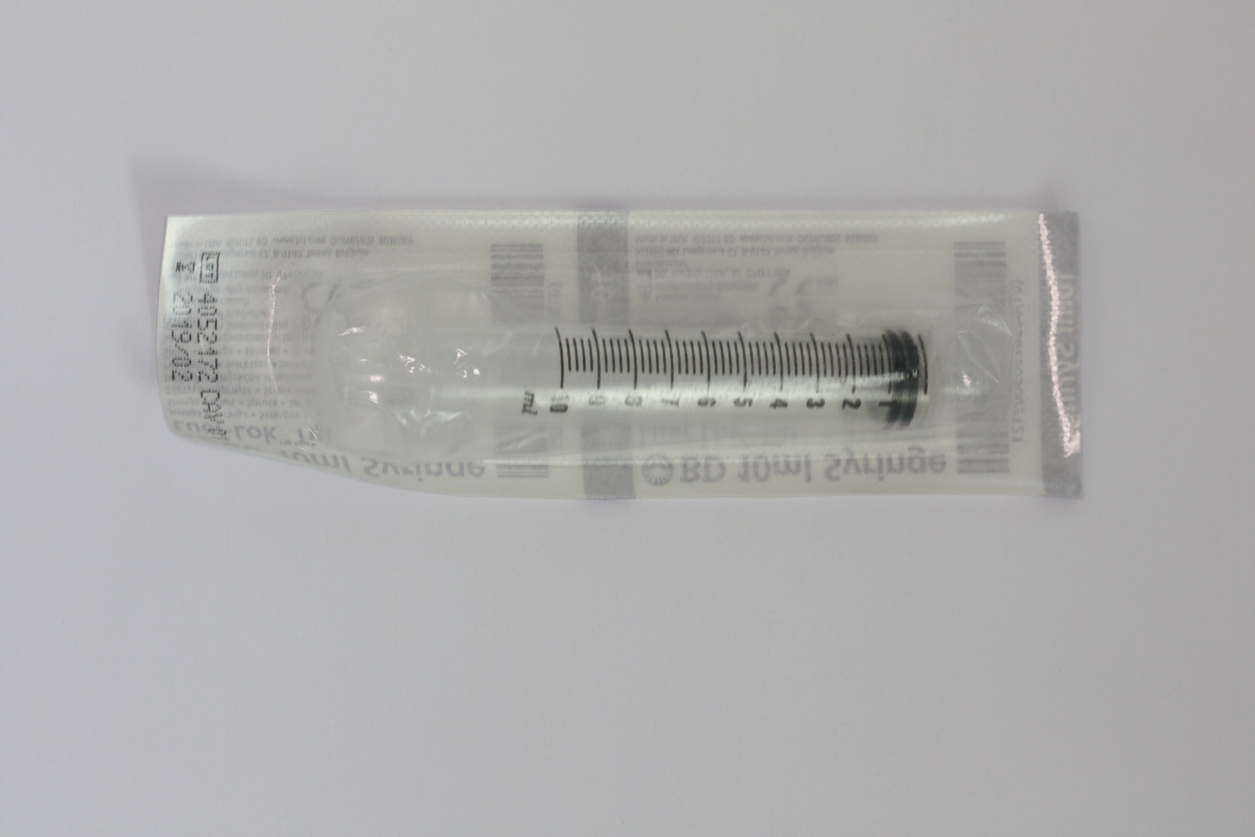 7 - Syringe in packet