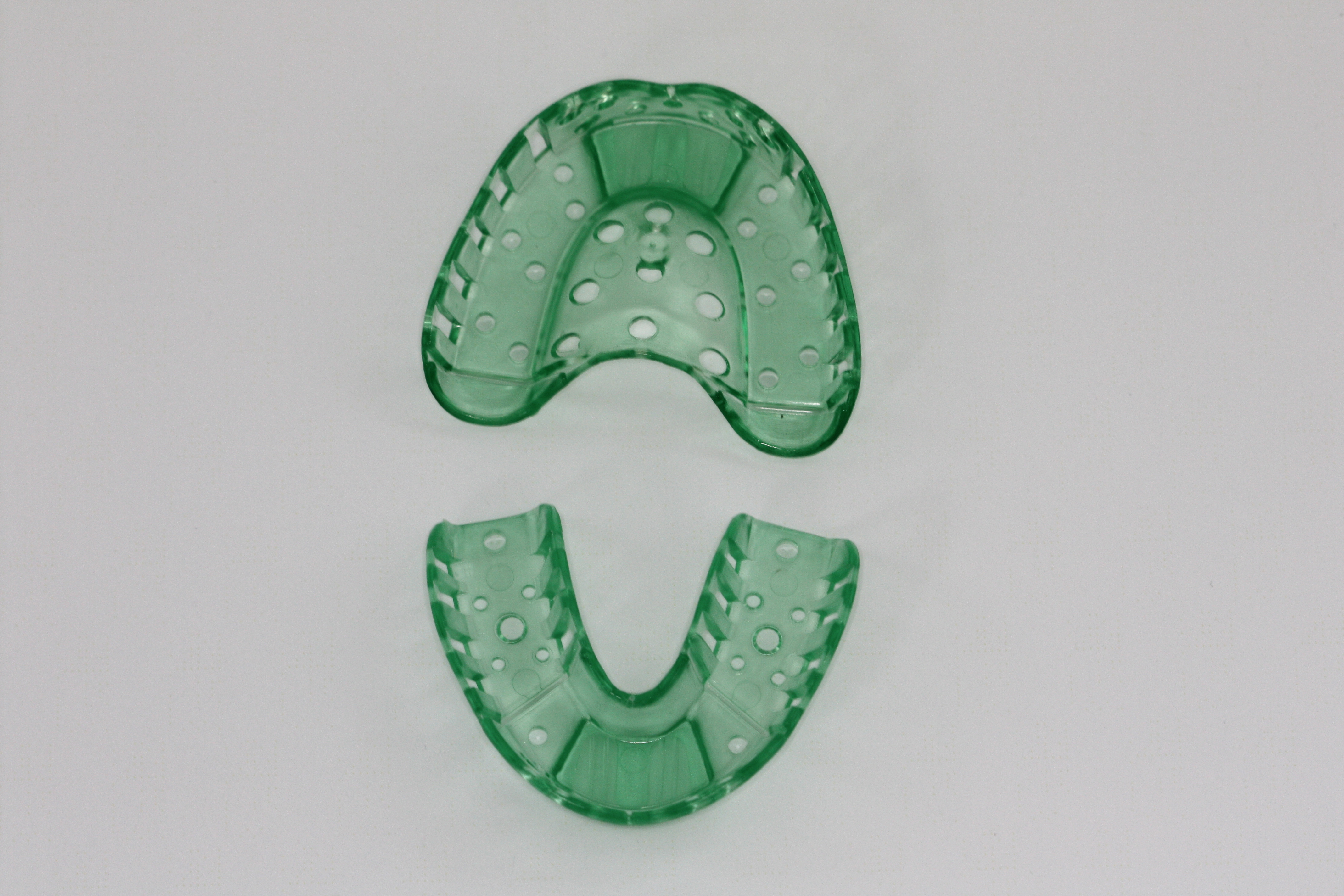 1 - Medium impression trays (green)