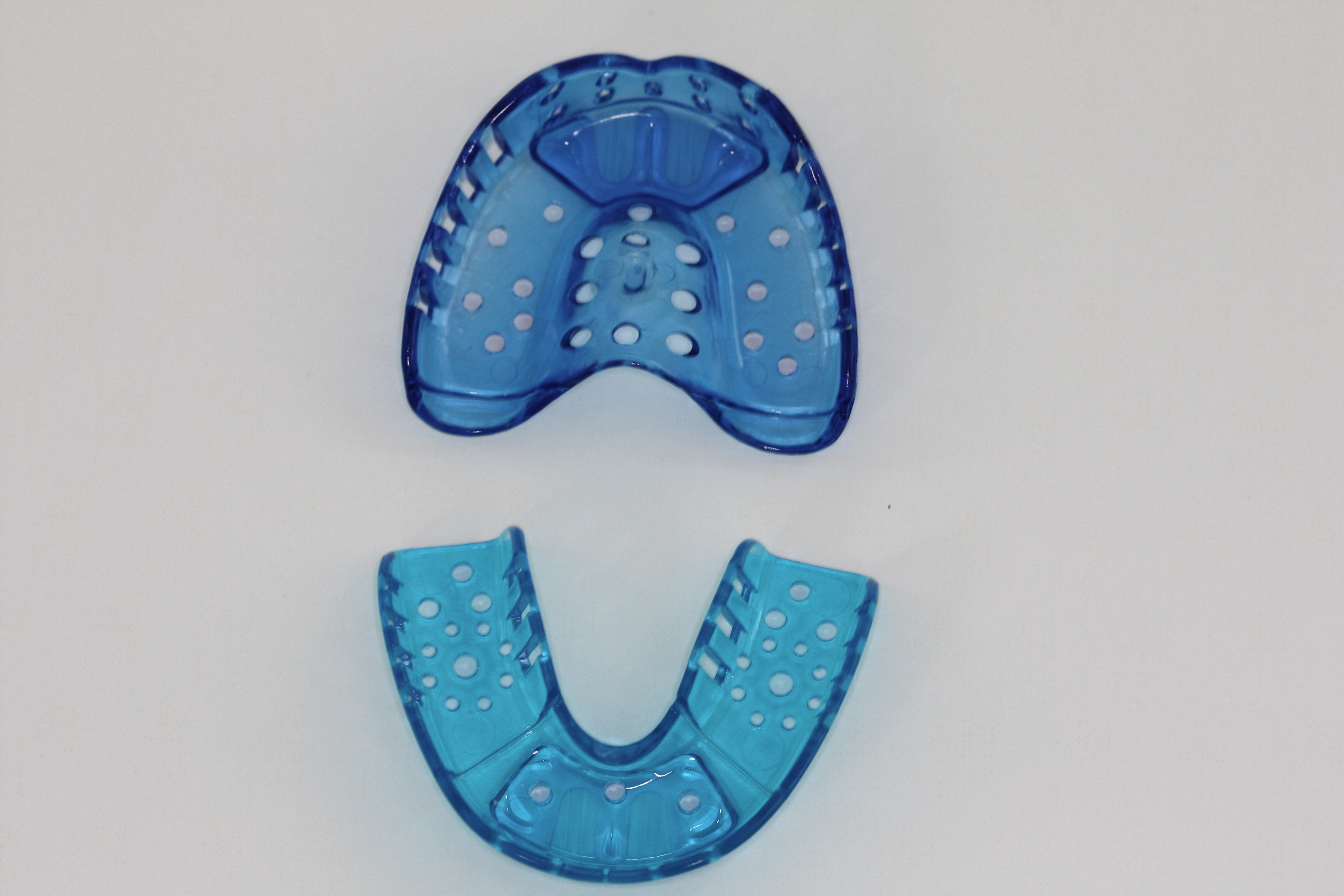 2 - Large impression trays (blue)